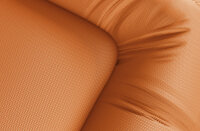 Knuffelwuff Wasserfestes In und Outdoor Hundebett Lucky Color Edition aus Nylongewebe XXL 120 x 85cm Orange