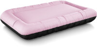 Knuffelwuff Wasserfestes In und Outdoor Hundebett Lucky Color Edition aus Nylongewebe XL 100 x 73cm Rosa