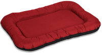 Knuffelwuff Wasserfestes In und Outdoor Hundebett Lucky aus Nylongewebe L 70 x 46cm Rot