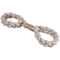 Knuffelwuff JuteTauspielzeug Beisswurst