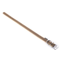 Knuffelwuff weiches Nubuk-Echtleder Hundehalsband Orlando Braun/Beige