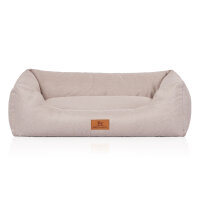 Knuffelwuff Hundebett Emma aus Velours mit feinem...