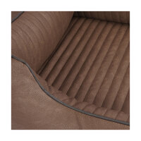 Knuffelwuff Orthopädisches Hundebett Columbia aus laser-gestepptem Kunstleder