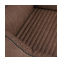 Knuffelwuff Orthopädisches Hundebett Tampa aus laser-gestepptem Kunstleder