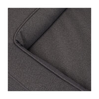 Knuffelwuff Orthopädisches Hundebett aus Velours mit Handwebcharakter Yukon