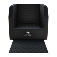 Orthopädische Hundematte Nantucket aus Velours mit...