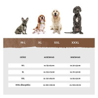 Knuffelwuff orthopädisches Hundebett aus Kunstleder Lovelock