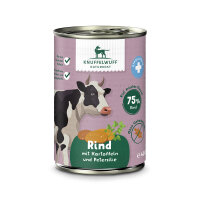Knuffelwuff Nassfutter Rind pur mit Heidekartoffeln &...