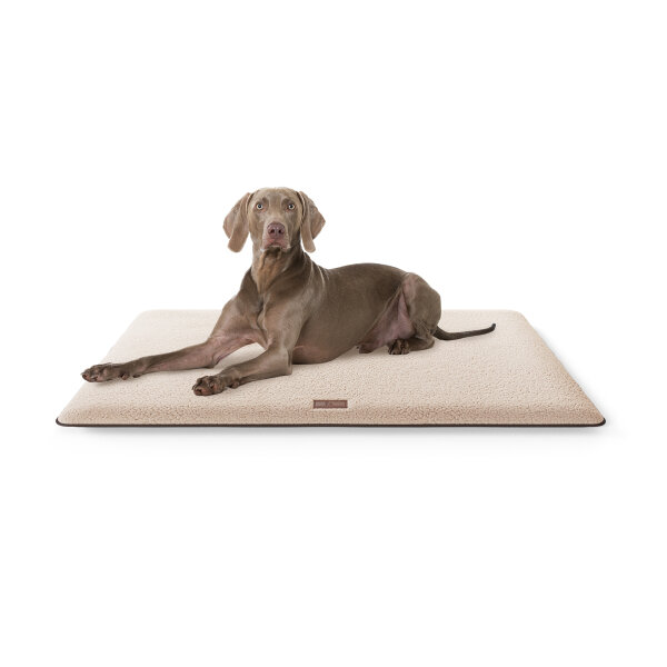 Knuffelwuff kuschelige Hundematte Calliope aus Teddy Material