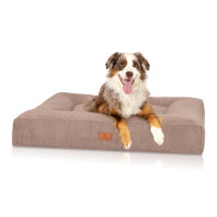 Knuffelwuff orthopädisches Hundebett aus Velours mit...