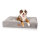 Knuffelwuff orthopädisches Hundebett mit kuschelig weichem Kaninchen Fellimitat Midland