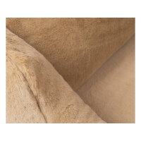 Knuffelwuff orthopädisches Hundebett mit kuschelig weichem Kaninchen Fellimitat Schnuffelupagus