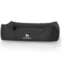 Knuffelwuff Hundebett Finlay aus Nylongewebe XXL 120 x 85cm Schwarz