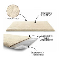 Knuffelwuff kälteabweisende und wärmeisolierende Thermodecke L 75 x 50cm