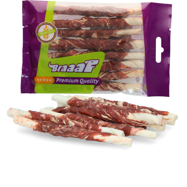 Braaaf Rawhide Roll Sticks