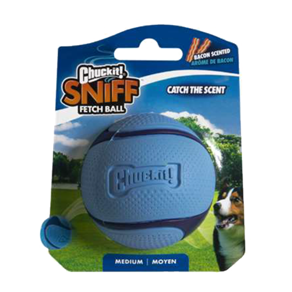 Chuckit! Sniff Fetch Ball Bacon M