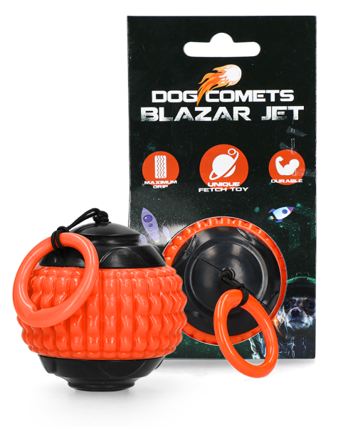 Dog Comets Blazar Jet