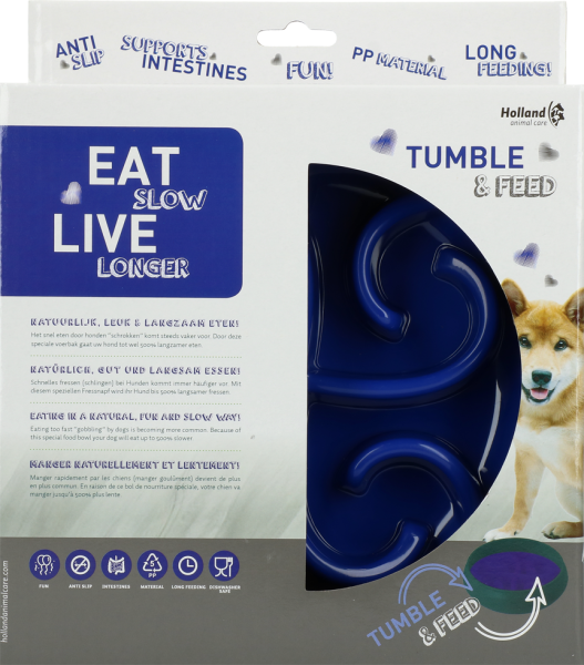 Eat Slow Live Longer Tumble Feeder