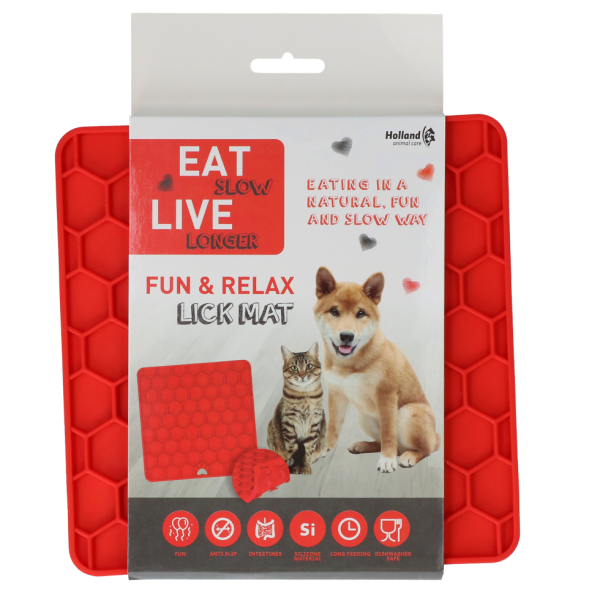 Eat Slow Live Longer Lick Mat