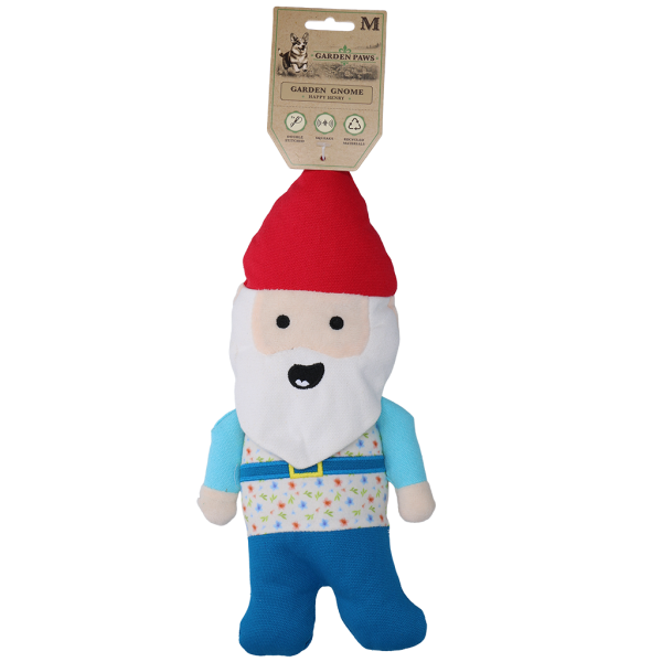 Garden Paws Garden Gnome Happy Henry