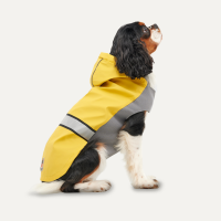 Goo-eez Reflective Hooded Raincoat Gelb/Grau