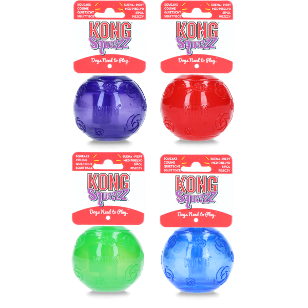 KONG Squeezz® Ball Assorti