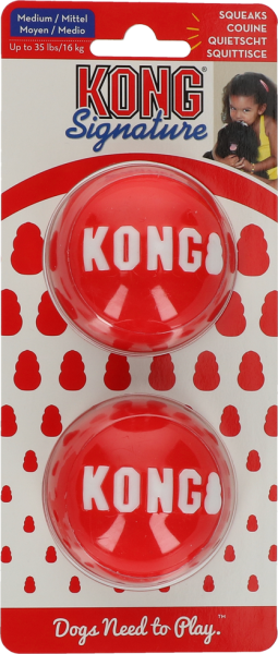 KONG Signature Ball 2-Pack