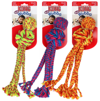 KONG Wubba Weaves mit Seil Assorti