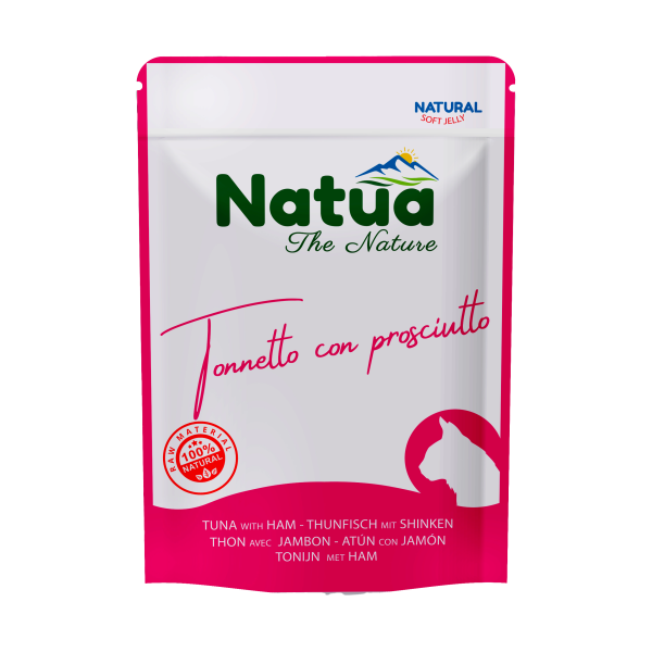 Natua Natural Pouch Katze Thunfisch mit Schinken