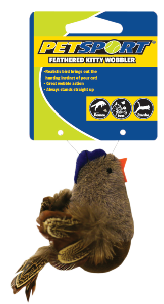 Petsport Feathered Kitty Wobbler