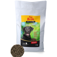 Topbrok Hund Gepresste Pellets Huhn & Reis