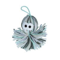 AFP Knotty Habit - Yarn Dangling Octopus