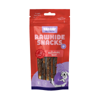 Braaaf Rawhide Roll Sticks Ente - 8 St.