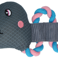 CoolPets Pull Me! Crocky Rope Flower