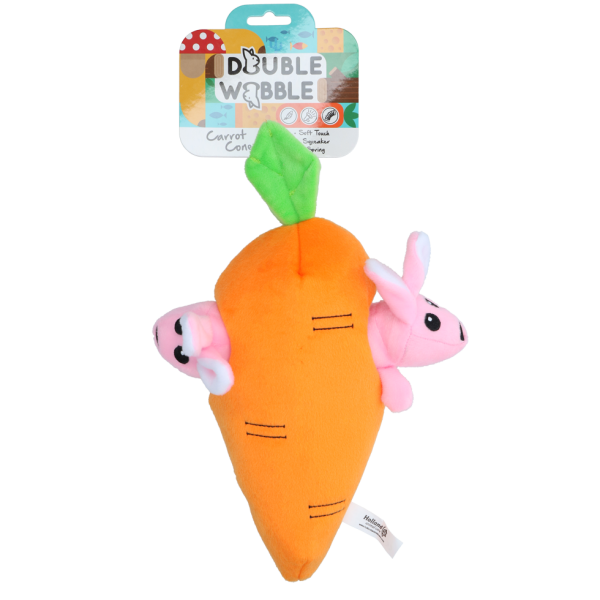 Double Wobble Carrot Conejos