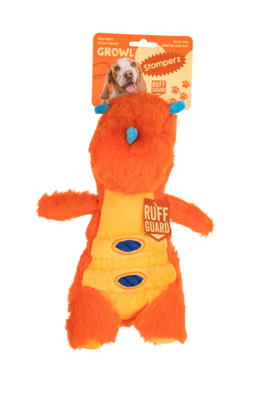 Growl Stomperz Tina der Orange Triceratops