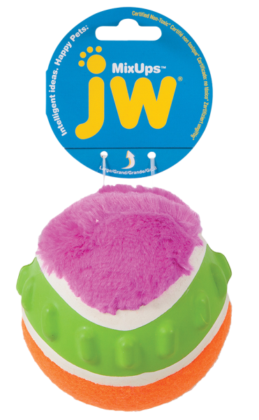 JW Mixups - Ribbed Ball L - 10 cm