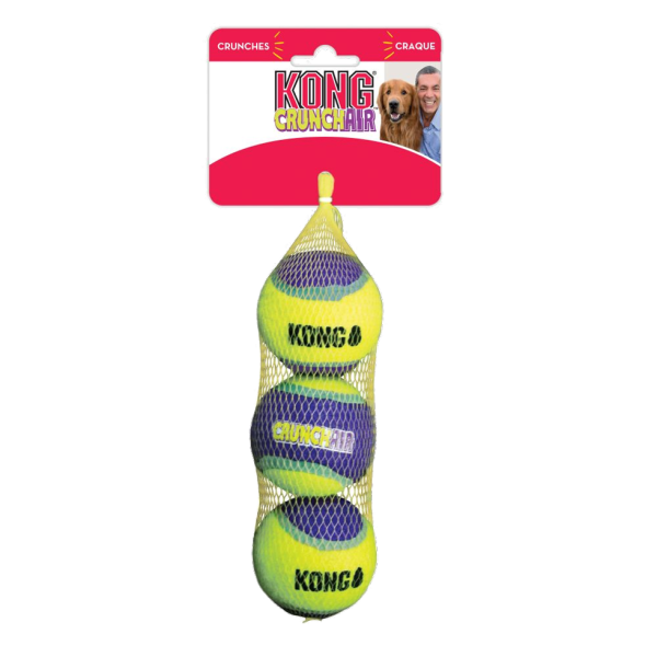 KONG CrunchAir Balls M 3-Pack