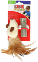 KONG Refillables Feather Mouse