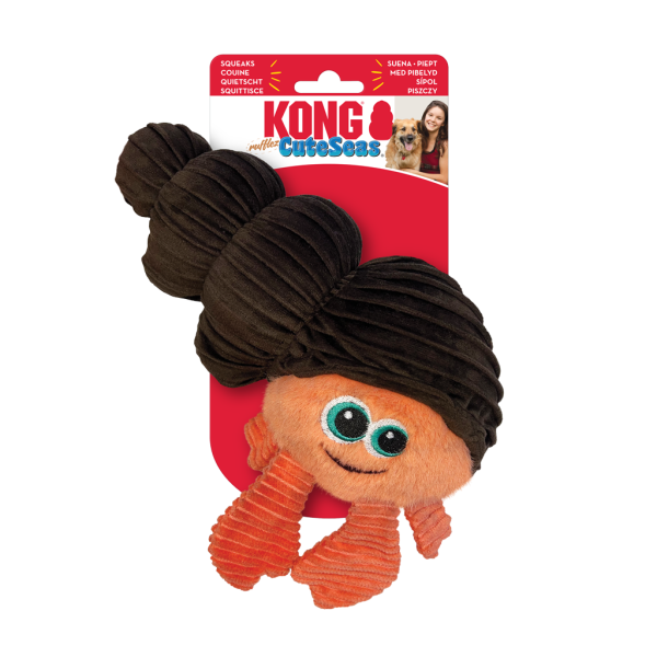 KONG CuteSeas Rufflez Hermit Crab S/M