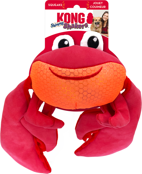 KONG Shakers Shimmy Crab