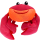 KONG Shakers Shimmy Crab