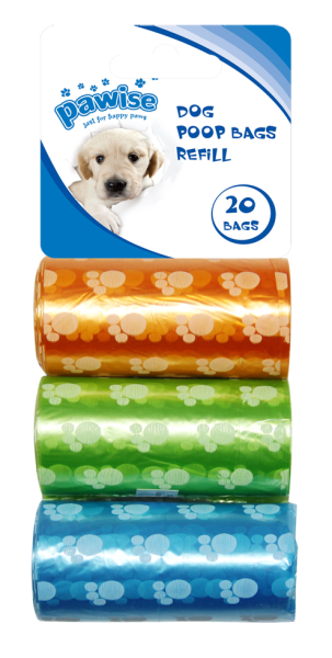 Pawise Refill Poop Bag 3-Pack