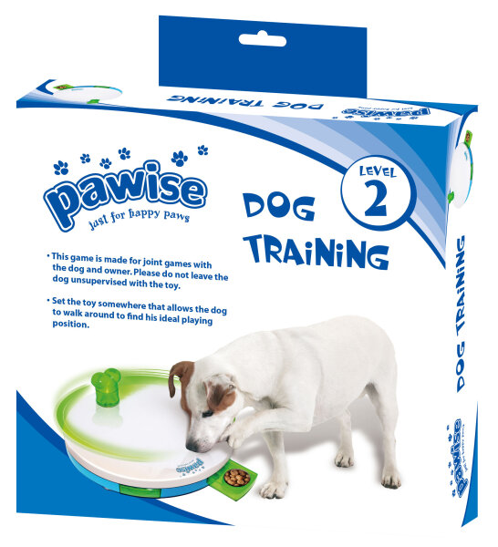 Pawise Dog training toy - Level 2 Spinning Feeder