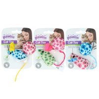 Pawise Cat Toy - Mice & Ball