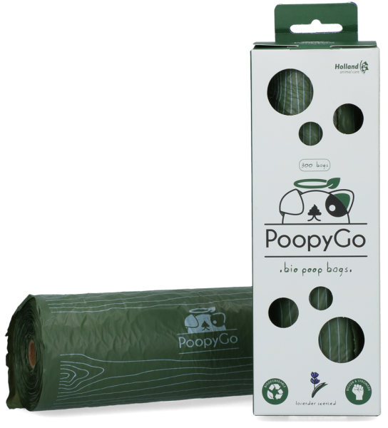 PoopyGo Umweltfreundlich Tissue Box Lavendelduft (300 Stück)
