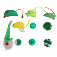 AFP Happy Holidays Geschenkstrumpf Grün