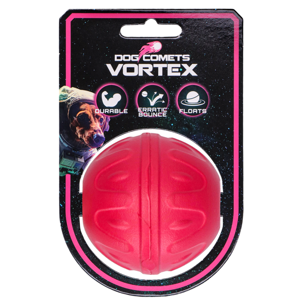 Dog Comets Vortex bal Rosa