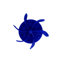 Eat Slow Live Longer Gobble Stopper Blau S