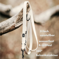 Führleine WOOFLEX® Classic verstellbar Desert Sand